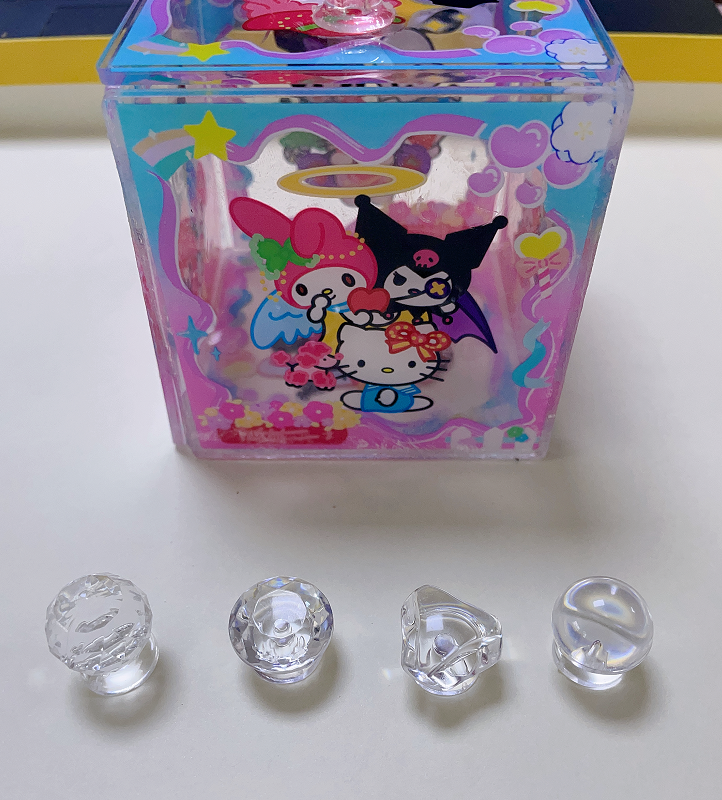 【LINK 5】Acrylic handle/ Acrylic hinge