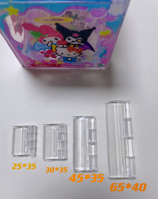 【LINK 5】Acrylic handle/ Acrylic hinge