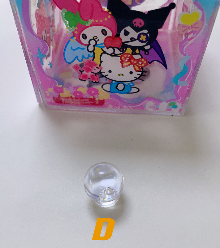 【LINK 5】Acrylic handle/ Acrylic hinge