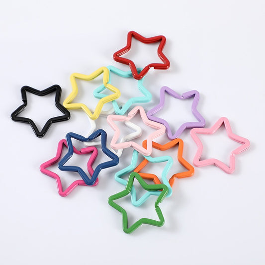 【JS1006】key ring star shape