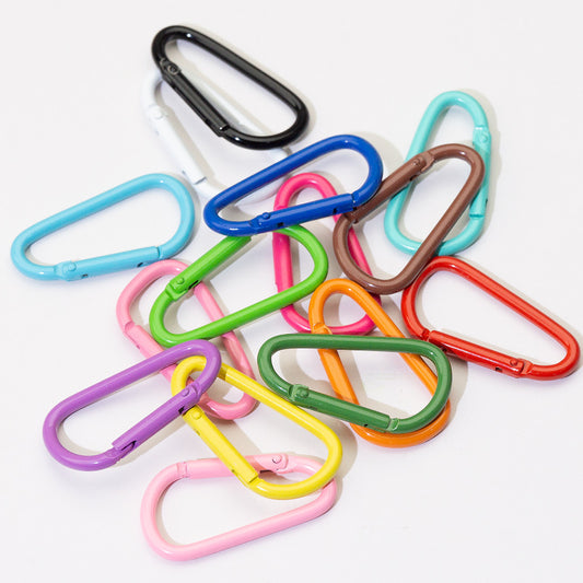 【JS1007】Colorful Painted Gourd-Shaped Spring Buckle